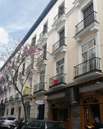 Rehabilitación estructural en Madrid en la calle Libertad 6